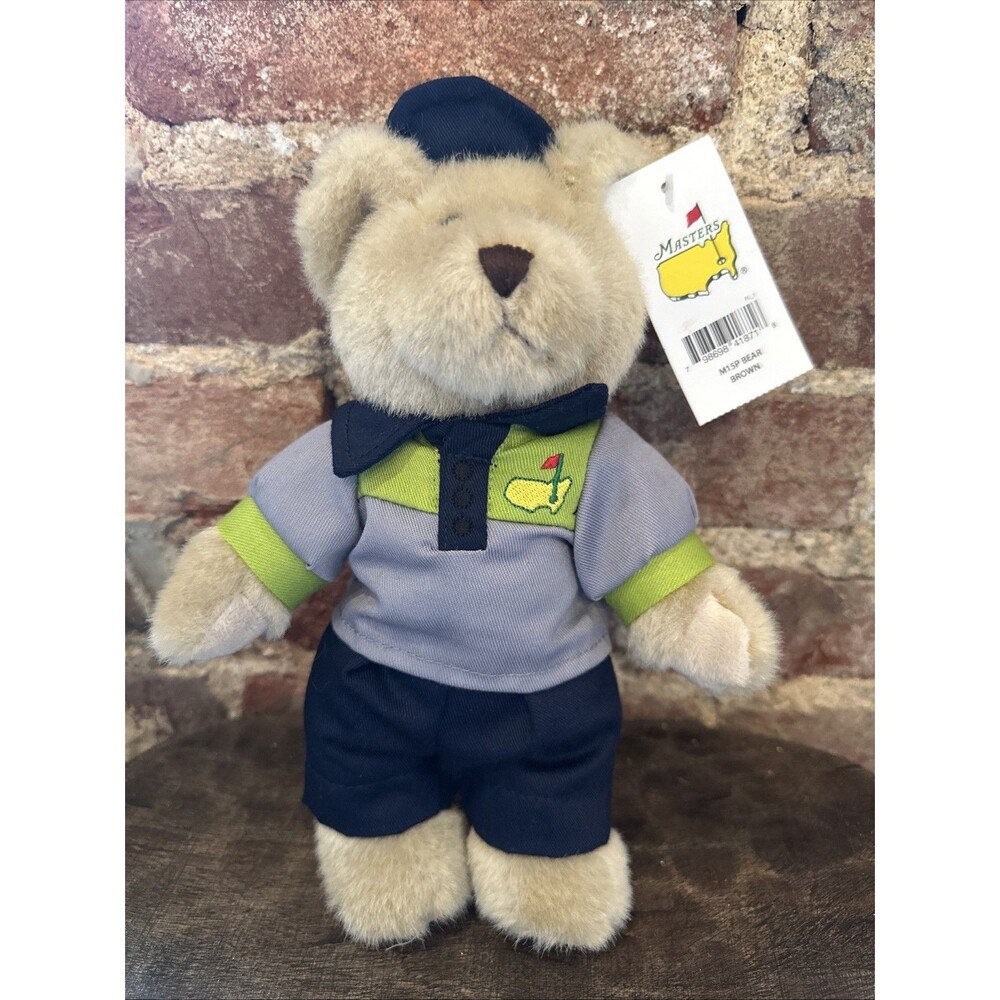NWT Masters PGA 2015 Golf Augusta National Souvenir Teddy Bear Plush New